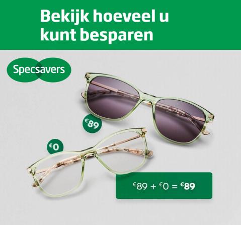 Aanbiedingen van Opticien in Amsterdam | Bekijk hoeveel u kunt besparen bij Specsavers | 31-8-2022 - 28-9-2022