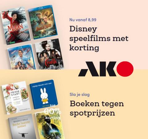 Aanbiedingen van Boeken & Muziek in Utrecht | AKO Aanbiedingen bij AKO | 12-5-2022 - 12-6-2022