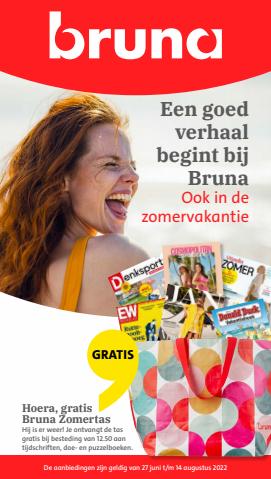 Aanbiedingen van Boeken & Muziek in Eindhoven | Ook in de zomervakantie Bruna bij Bruna | 27-6-2022 - 14-8-2022