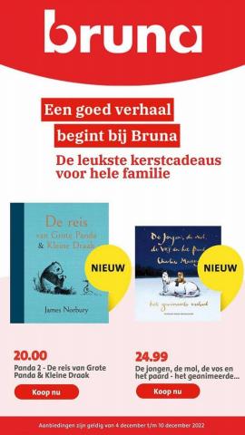 Aanbiedingen van Boeken & Muziek in Breda | De Leukste Kerstcadeaus voor hele familia bij Bruna | 5-12-2022 - 10-12-2022