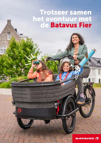 Aanbiedingen van Auto & Fiets in Amsterdam | Batavus Fier: Elektrische bakfiets bij Batavus | 3-4-2022 - 30-6-2022