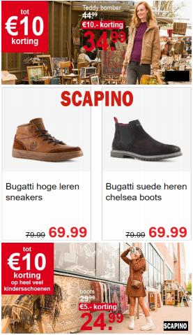 Catalogus van Scapino | Tot €10 Korting | 25-9-2022 - 29-9-2022