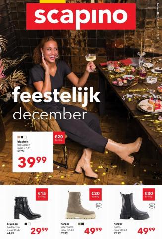 Aanbiedingen van Kleding, Schoenen & Accessoires in Utrecht | Feestelijk december bij Scapino | 26-11-2022 - 11-12-2022