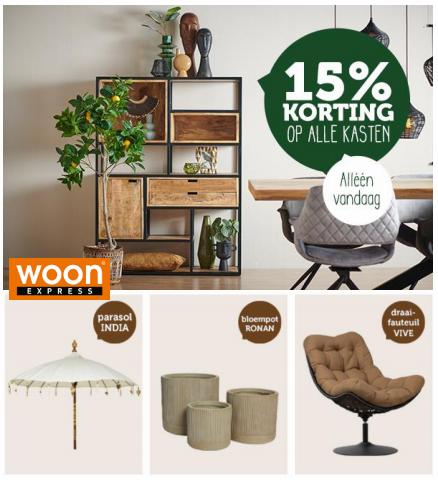 Catalogus van Woonexpress in Rotterdam | 15% Korting op Alle Kasten* | 31-5-2023 - 10-6-2023