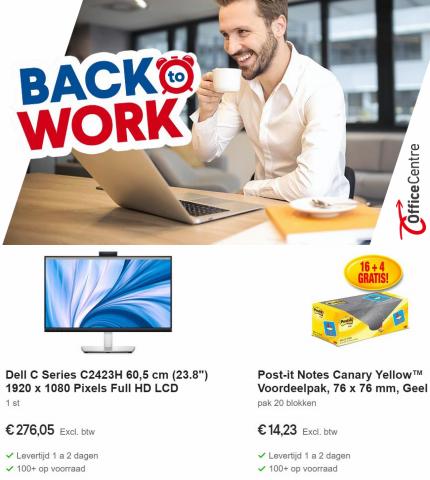 Catalogus van Office Centre | Back to Work | 1-9-2022 - 1-10-2022