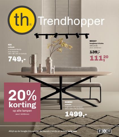 Aanbiedingen van Wonen & Meubels in Den Haag | Trendhopper Folder Oktober bij Trendhopper | 26-9-2022 - 30-10-2022