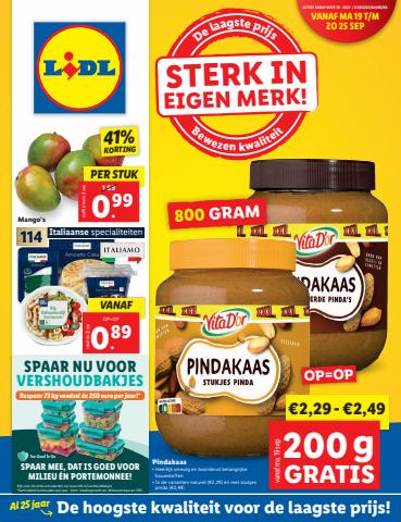Aanbiedingen van Supermarkt in Amsterdam | Lidl folder bij Lidl | 15-9-2022 - 28-9-2022