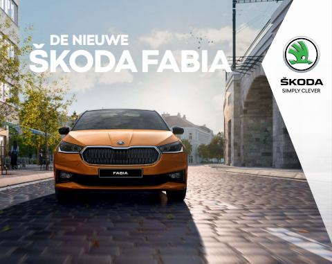 Aanbieding op pagina 102 van de catalogus DE NIEUWE Škoda FABIA van Škoda