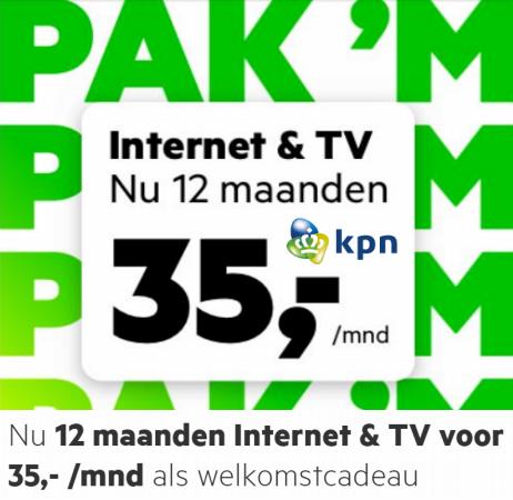Catalogus van KPN | Pak'M Internet & TV | 31-8-2022 - 11-9-2022