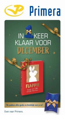 Aanbiedingen van Boeken & Muziek in Den Haag | In 1 Keer Klaar voor December bij Primera | 5-12-2022 - 18-12-2022