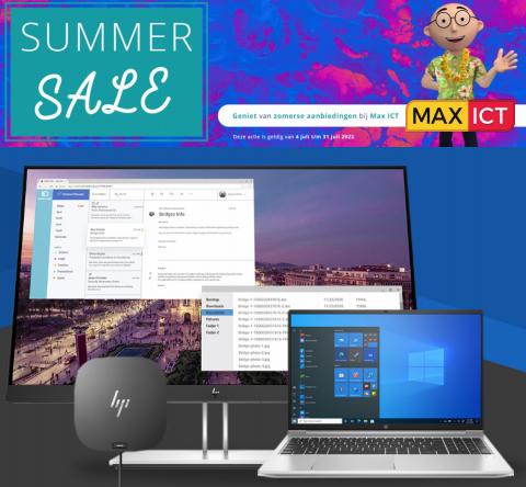 Catalogus van Max ICT | Summer Sale | 4-7-2022 - 31-7-2022