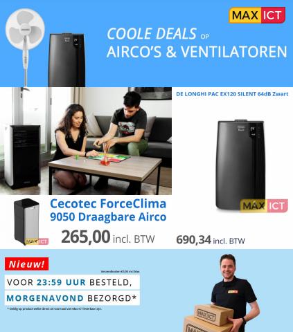 Catalogus van Max ICT | Coole Deals op Airco & Ventilatoren | 6-6-2023 - 27-9-2023