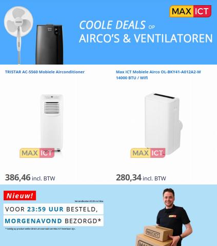 Catalogus van Max ICT | Coole Deals op Airco & Ventilatoren | 6-6-2023 - 27-9-2023