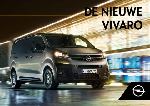 Aanbieding op pagina 14 van de catalogus Vivaro van Opel