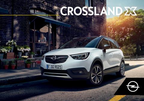 Aanbieding op pagina 10 van de catalogus Crossland X van Opel