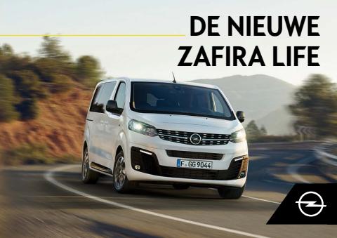 Catalogus van Opel | De Nieuwe Zafira Life | 22-7-2022 - 31-12-2022