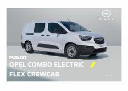 Aanbiedingen van Auto & Fiets in Utrecht | Prijslijst Opel Combo Electric / Flex Crewcab bij Opel | 20-7-2023 - 30-9-2023