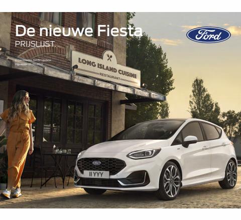 Aanbieding op pagina 21 van de catalogus New Fiesta van Ford