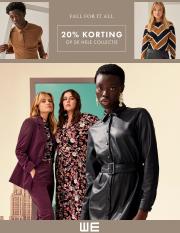 Aanbiedingen van Kleding, Schoenen & Accessoires in Den Haag | 20% Korting op de Hele Collectie bij We Fashion | 18-9-2023 - 27-9-2023