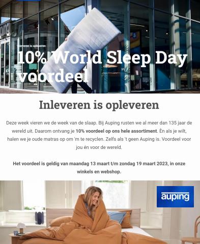 Catalogus van Auping | 10% World Sleep Day Voordeel | 16-3-2023 - 26-3-2023
