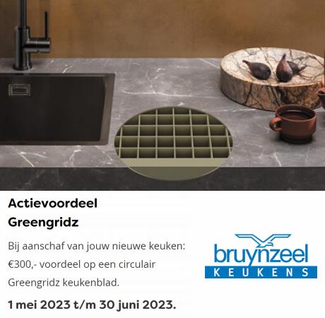 Catalogus van Bruynzeel Keukens | Actievoordeel Greengridz | 2-5-2023 - 30-6-2023