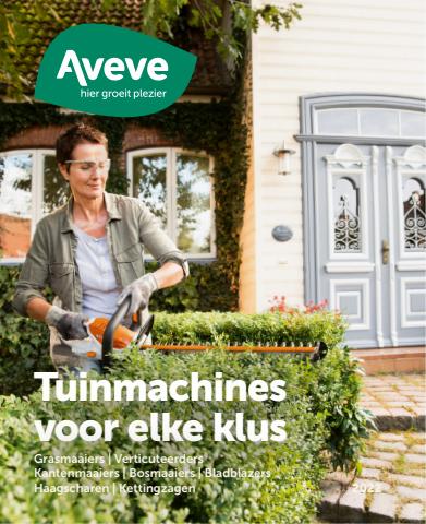 Catalogus van Aveve | Tuinmachines gids 2022 | 8-5-2022 - 30-6-2022