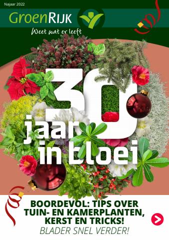 Aanbiedingen van Bouwmarkt & Tuin | Najaar 2022 bij GroenRijk | 22-11-2022 - 30-11-2022