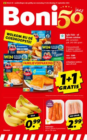 Catalogus van Boni in Apeldoorn | Folder week 38 | 21-9-2022 - 27-9-2022