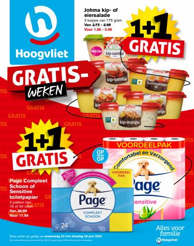 Aanbiedingen van Supermarkt in Den Haag | Hoogvliet Aanbiedingen bij Hoogvliet | 18-6-2022 - 28-6-2022