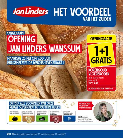 Catalogus van Jan Linders in Eindhoven | Openingsfolder Wanssum | 20-5-2022 - 29-5-2022