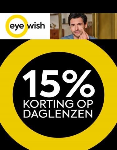 Catalogus van Eye Wish Opticiens | 15% Korting op Daglenzen | 13-3-2023 - 27-3-2023