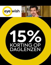 Aanbiedingen van Opticien in Den Haag | 15% Korting op Daglenzen bij Eye Wish Opticiens | 13-3-2023 - 27-3-2023