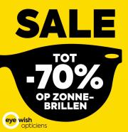 Aanbiedingen van Opticien in Amsterdam | Sale Tot -70% Op Zonnebrillen bij Eye Wish Opticiens | 25-8-2023 - 27-9-2023