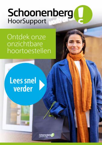 Aanbiedingen van Opticien in Arnhem | Onzichtbaarbrochure bij Schoonenberg Hoorcomfort | 15-6-2022 - 20-8-2022