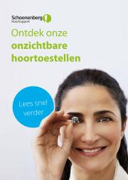Aanbiedingen van Opticien in Den Haag | Onze Onzichtbare Hoortoestellen bij Schoonenberg Hoorcomfort | 30-11-2022 - 28-9-2023