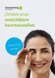 Aanbiedingen van Opticien in Utrecht | Onze Onzichtbare Hoortoestellen bij Schoonenberg Hoorcomfort | 30-11-2022 - 8-4-2023