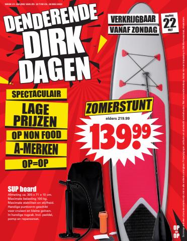 Aanbiedingen van Supermarkt | Folder Dirk bij Dirk | 22-5-2022 - 28-5-2022