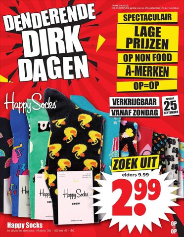 Aanbiedingen van Supermarkt in Den Haag | Folder Dirk bij Dirk | 25-9-2022 - 1-10-2022