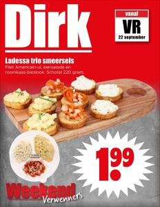Aanbiedingen van Supermarkt | Folder Dirk bij Dirk | 22-9-2023 - 24-9-2023