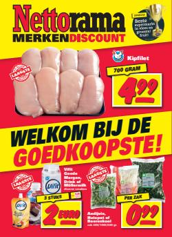 Aanbiedingen van Supermarkt in the Nettorama folder ( Net gepubliceerd)