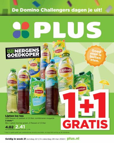 Catalogus van Plus in Leidschendam | 1 + 1 gratis Plus | 22-5-2022 - 28-5-2022