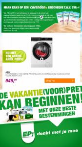 Aanbiedingen van Computers & Elektronica in Den Haag | De Vakantie (voor) Pret Kan Beginnen! bij EP | 27-5-2023 - 4-6-2023