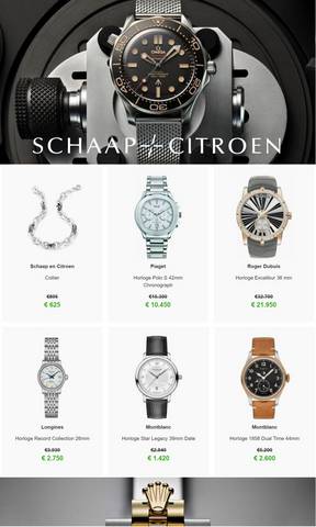 Catalogus van Schaap en Citroen Juweliers | Online Sale tot 31/10 | 17-10-2021 - 31-10-2021