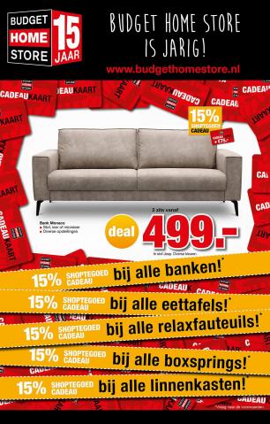 Catalogus van Budget Home Store | Budget Home Store is Jarig! | 25-7-2022 - 21-8-2022