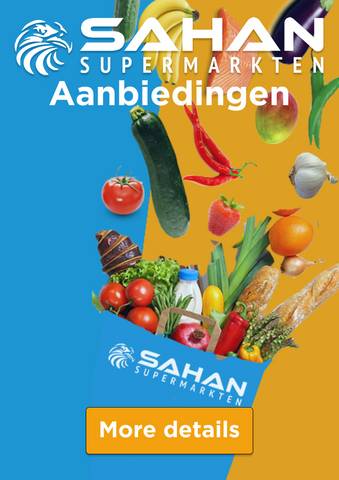 Catalogus van Sahan Supermarkten in Dordrecht | Aanbiedingen Sahan Supermarkten | 22-5-2022 - 21-6-2022