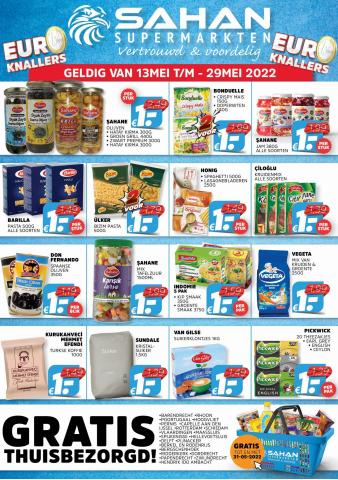 Catalogus van Sahan Supermarkten in Zoetermeer | Euro Knallers | 13-5-2022 - 29-5-2022