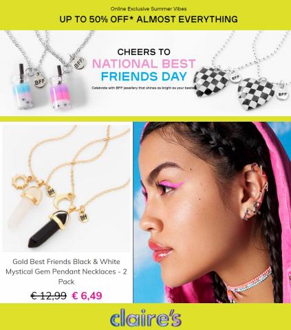 Catalogus van Claire's | Up to 50% Off* | 2-6-2023 - 6-6-2023