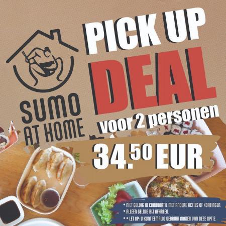 Aanbiedingen van Restaurants | Pick Up Deal bij Restaurant Sumo | 13-3-2022 - 31-5-2022