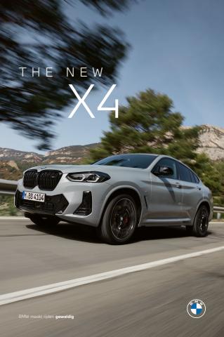 Aanbieding op pagina 31 van de catalogus x4 van BMW