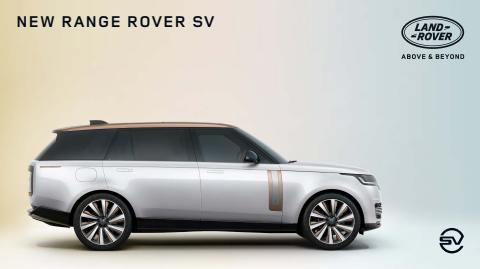 Catalogus van Land Rover | NEW RANGE ROVER SV | 24-3-2022 - 31-12-2022